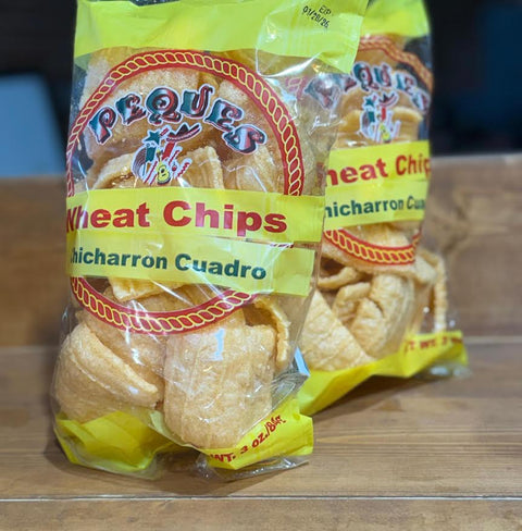 Wheat Chips Chicharron Cuadro