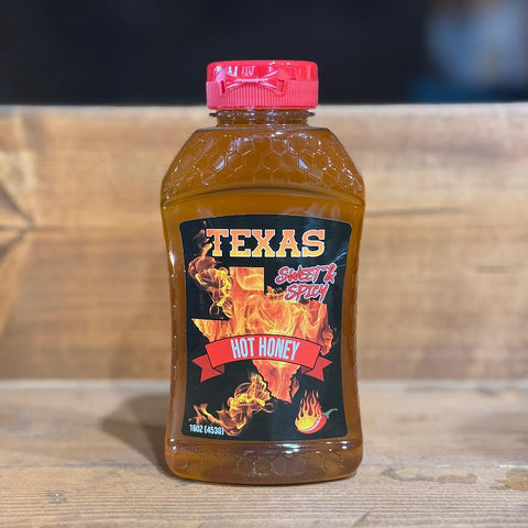 Texas Sweet & Spicy Hot Honey 16oz