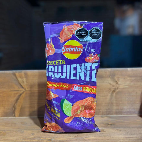 Sabritas Receta Crujiente Flamin Hot