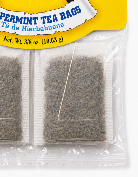 ORGANIC PEPPERMINT TEA BAGS