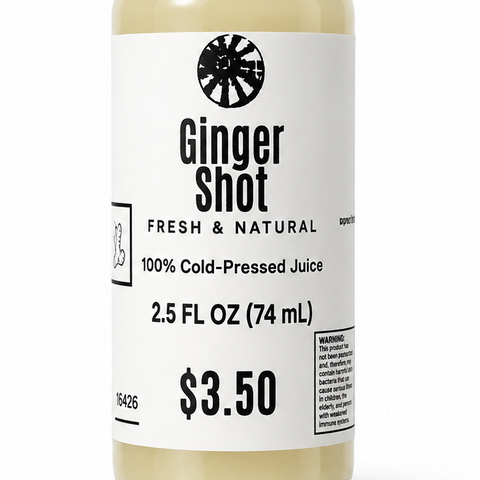 THE CEDAR MARKET RANCH GINGER SHOT