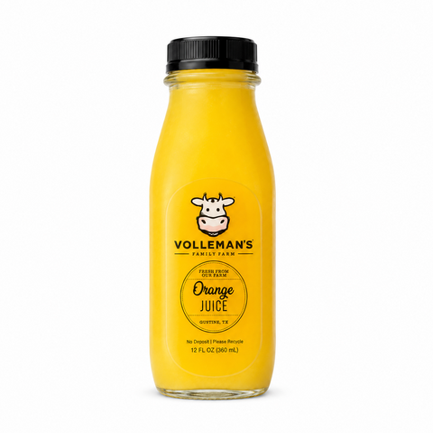 VOLLEMAN’S A2A2 100% ORANGE JUICE – 12 OZ