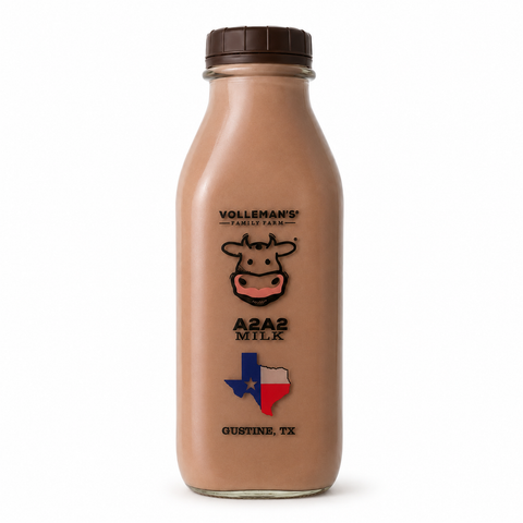 VOLLEMAN’S A2A2 CHOCOLATE MILK – 32 OZ