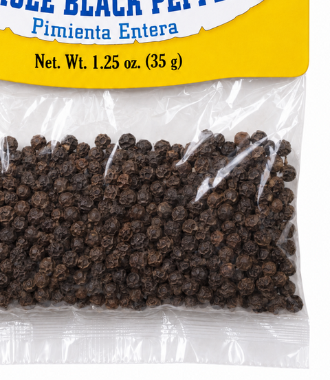 ORGANIC WHOLE BLACK PEPPER
