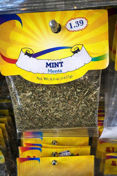 Dry mint