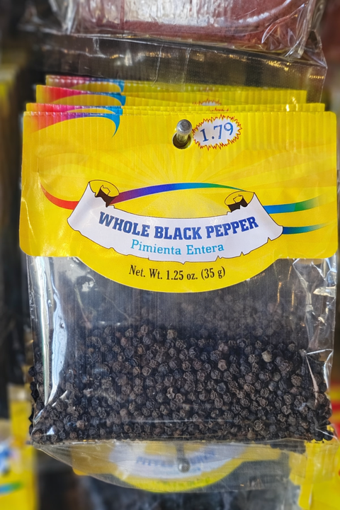 Whole Black Pepper