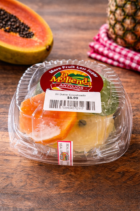 Crystallized Mexican candied fruit