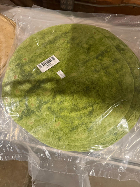 Spinach Flour Tortilla (Wrap)