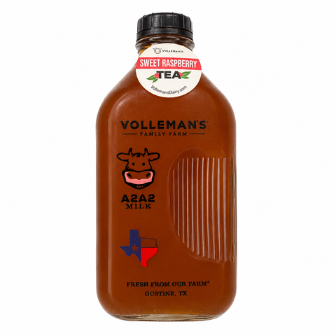 VOLLEMAN’S A2A2 SWEET RASPBERRY TEA – 64 OZ