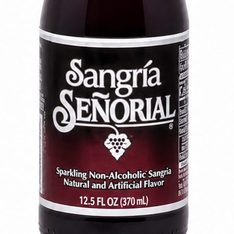 SANGRIA SEÑORIAL SPARKLING NON-ALCOHOLIC SANGRIA – 12.5 OZ