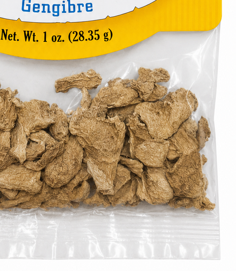 NATURAL DRIED GINGER ROOT