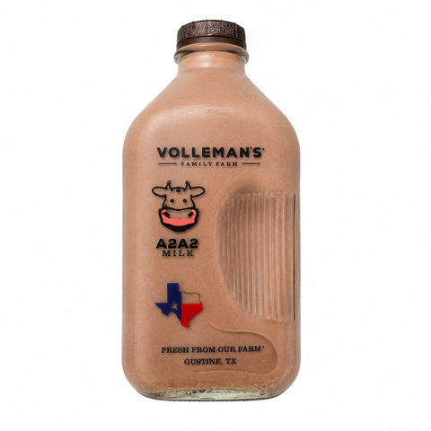 VOLLEMAN’S A2A2 CHOCOLATE MILK – 64 OZ