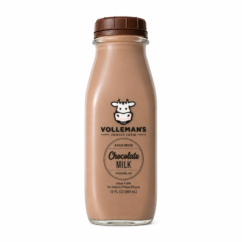 VOLLEMAN’S A2A2 CHOCOLATE MILK – 12 OZ