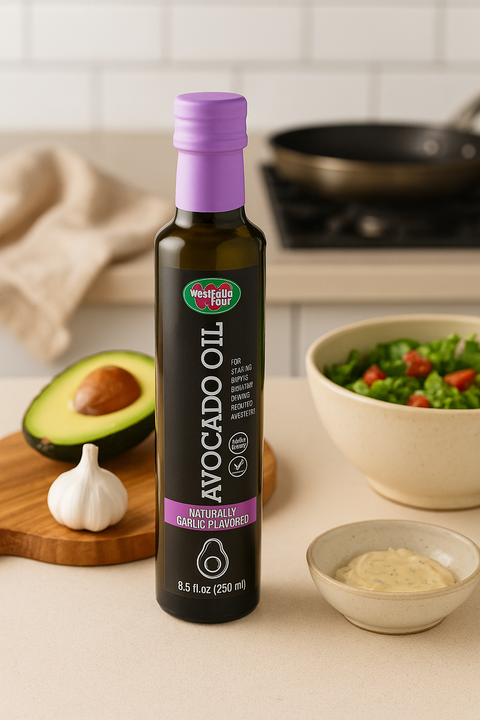 Avocado Oil Naturally Garlic Flavor
